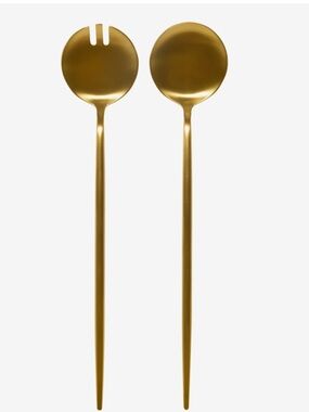 NWT TAJA Collection Salad Servers Retail $65